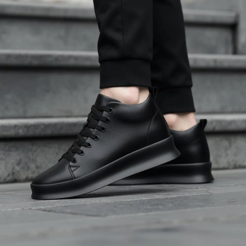 Zaro - height increasing high top sneaker for men, 7cm (2.7" inches elevated shoe - Lucimora