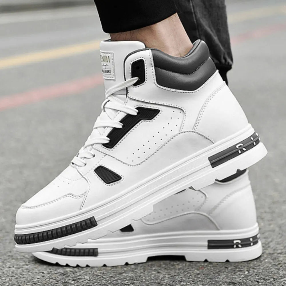 Riuohi - 8cm (3") - LUCIMORA - Apparel & Accessories > Shoes > Elevator Shoes > Sneakers - LUCIMORA - riuohi:white:39 -