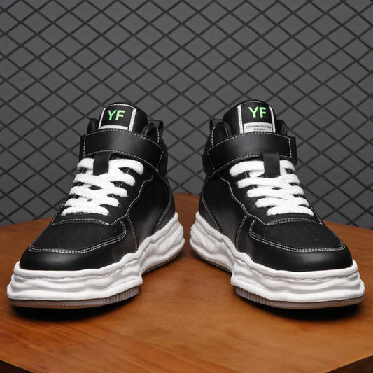 Yfusion - 8cm (3") - LUCIMORA - Apparel & Accessories > Shoes > Elevator Shoes > High - Top Sneakers - LUCIMORA - Yfusion:white:37 -