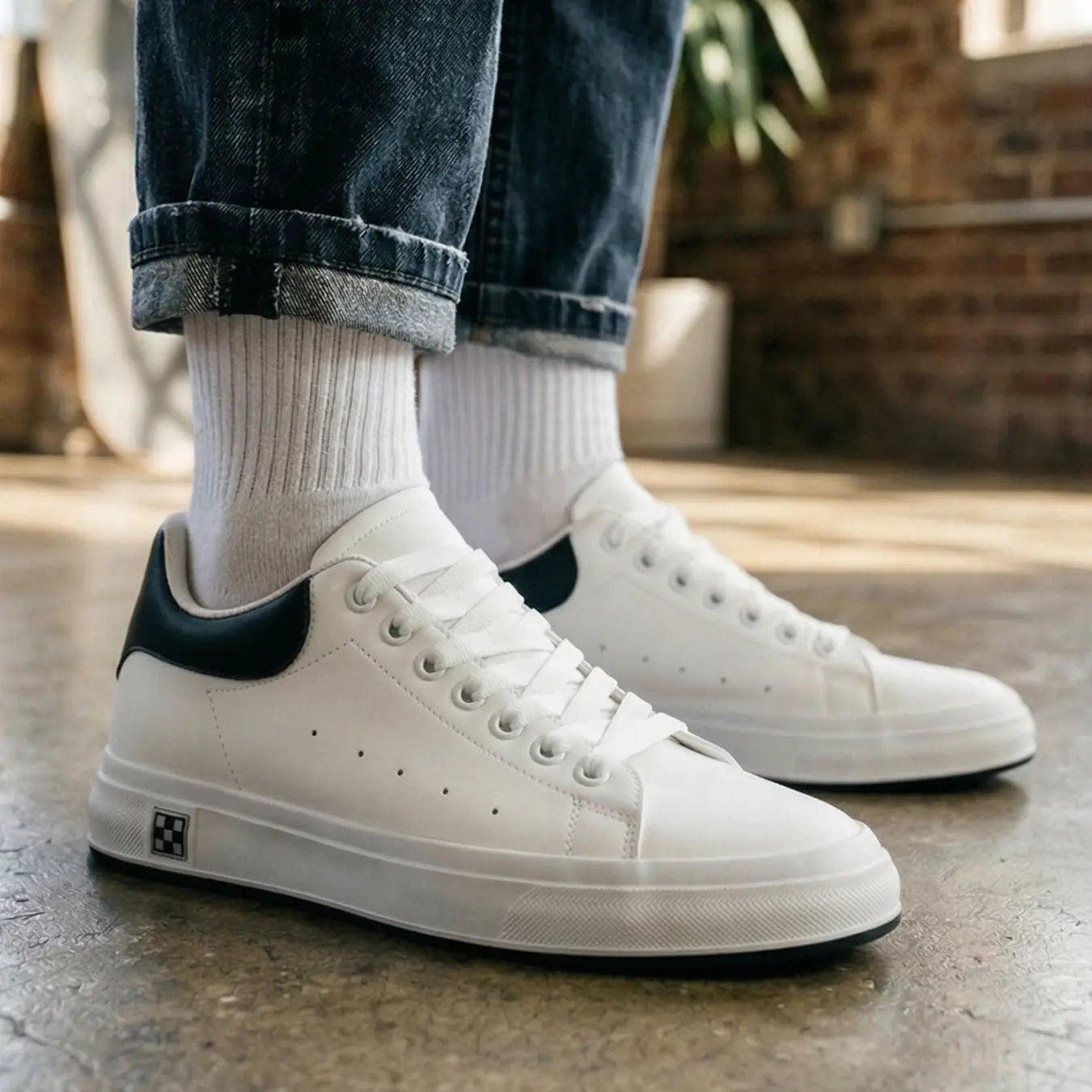 Checkmate 7cm height increasing sneakers for men - Lucimora