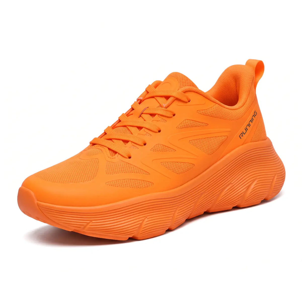 Aero Women's 7cm Elevator Sneakers | Athletic Mesh Lace-Up Height Increasing Shoes | Lucimora -