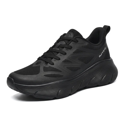 Aero Women's 7cm Elevator Sneakers | Athletic Mesh Lace-Up Height Increasing Shoes | Lucimora -