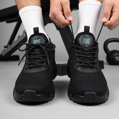 Aerovex Men’s 8cm Elevator Sports Shoes | Lightweight Air Cushion Running Height Increasing Shoes | Lucimora -