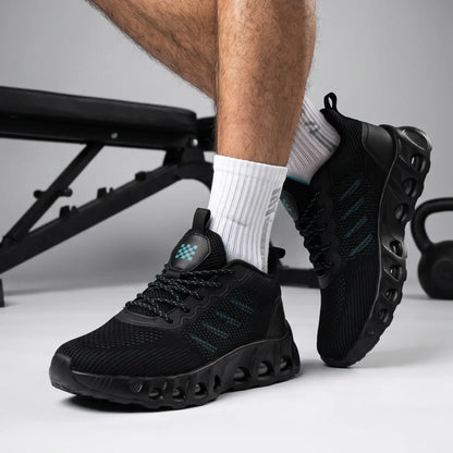 Aerovex Men’s 8cm Elevator Sports Shoes | Lightweight Air Cushion Running Height Increasing Shoes | Lucimora -