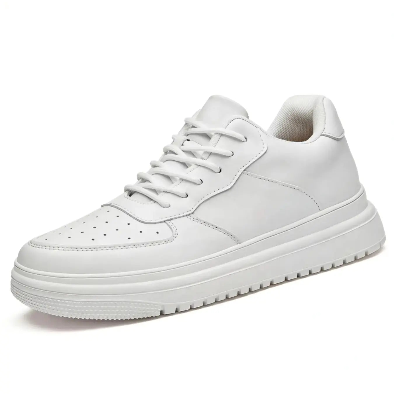 Airlift Original 8cm (3" inches) height increasing elevator sneakers for women - similar to Airforce One - white