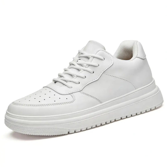 Airlift Original 8cm (3" inches) height increasing elevator sneakers for women - similar to Airforce One - white
