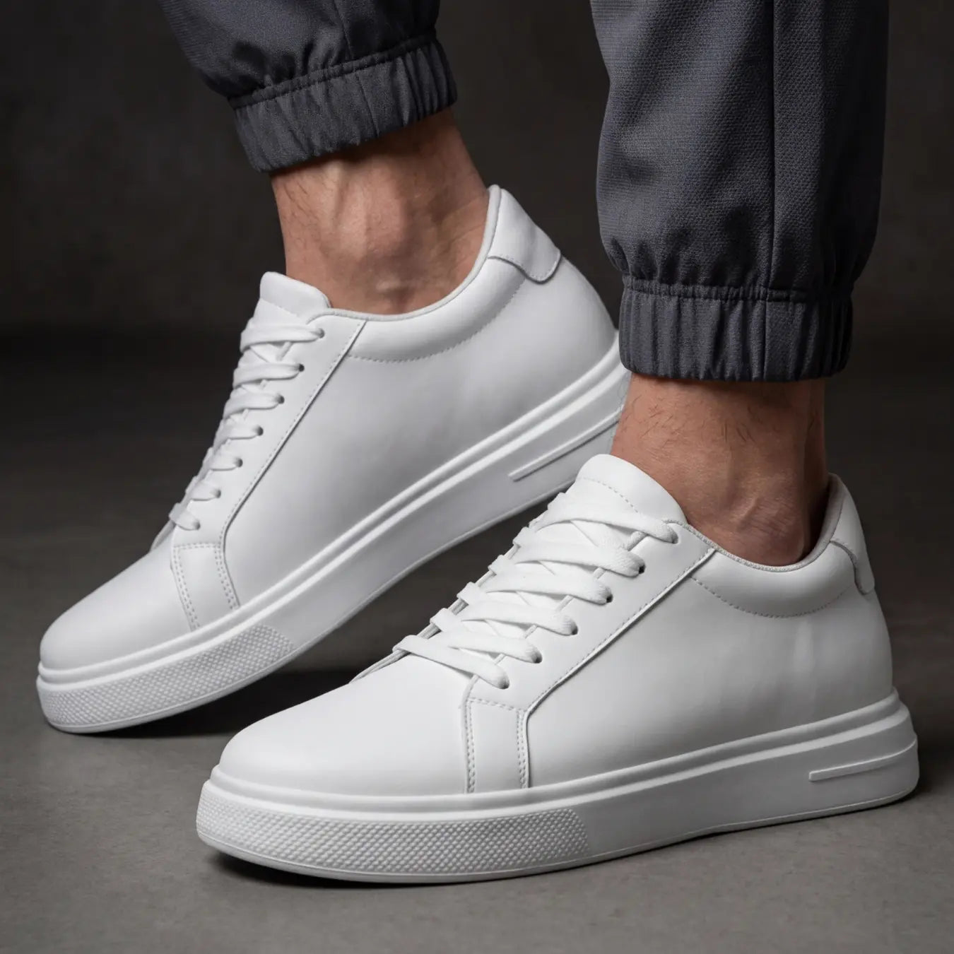 Aurex 8cm height increasing sneakers for men - Lucimora