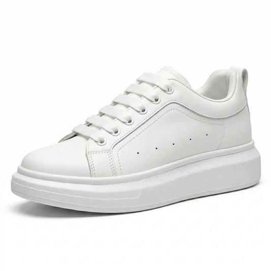 Aven 9cm height increasing microfiber sneakers for men - Lucimora