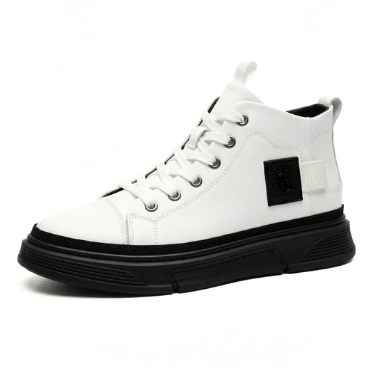 Bexton 8cm height increasing high-top shoes for men - Lucimora