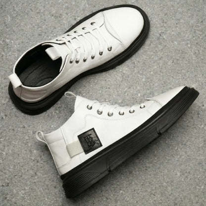 Bexton 8cm height increasing high-top shoes for men - Lucimora