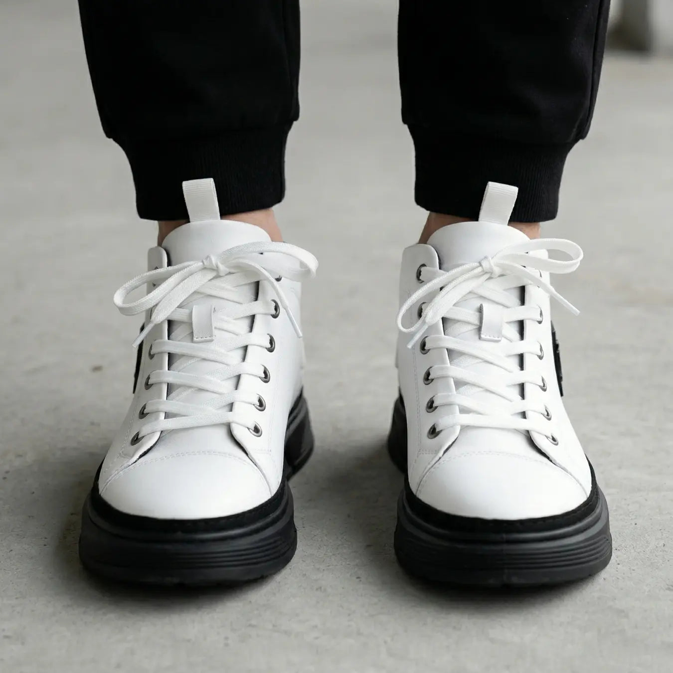 Bexton 8cm height increasing high-top shoes for men - Lucimora