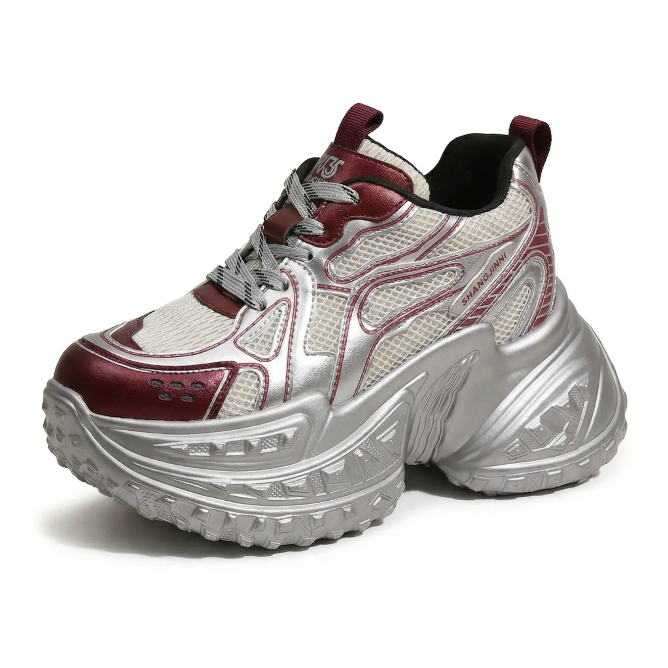 Blaze 10cm height increasing sneakers for women - Lucimora