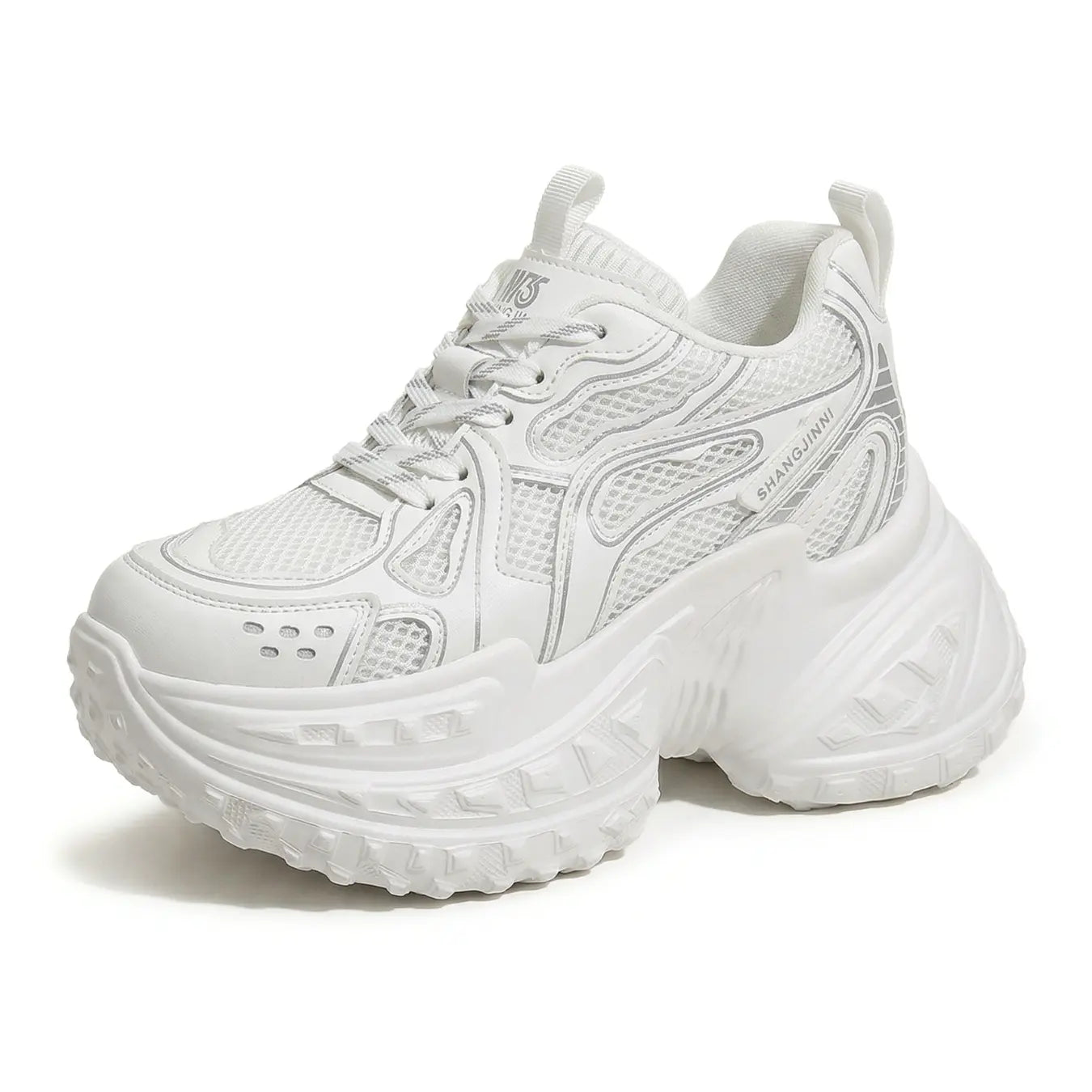 Blaze 10cm height increasing sneakers for women - Lucimora