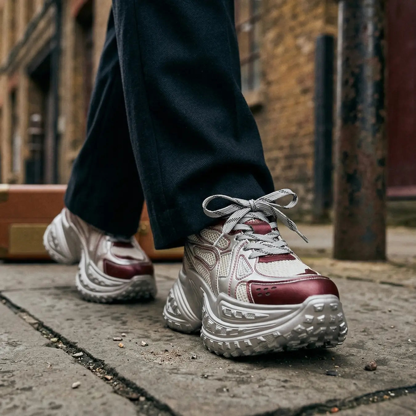 Blaze 10cm height increasing sneakers for women - Lucimora