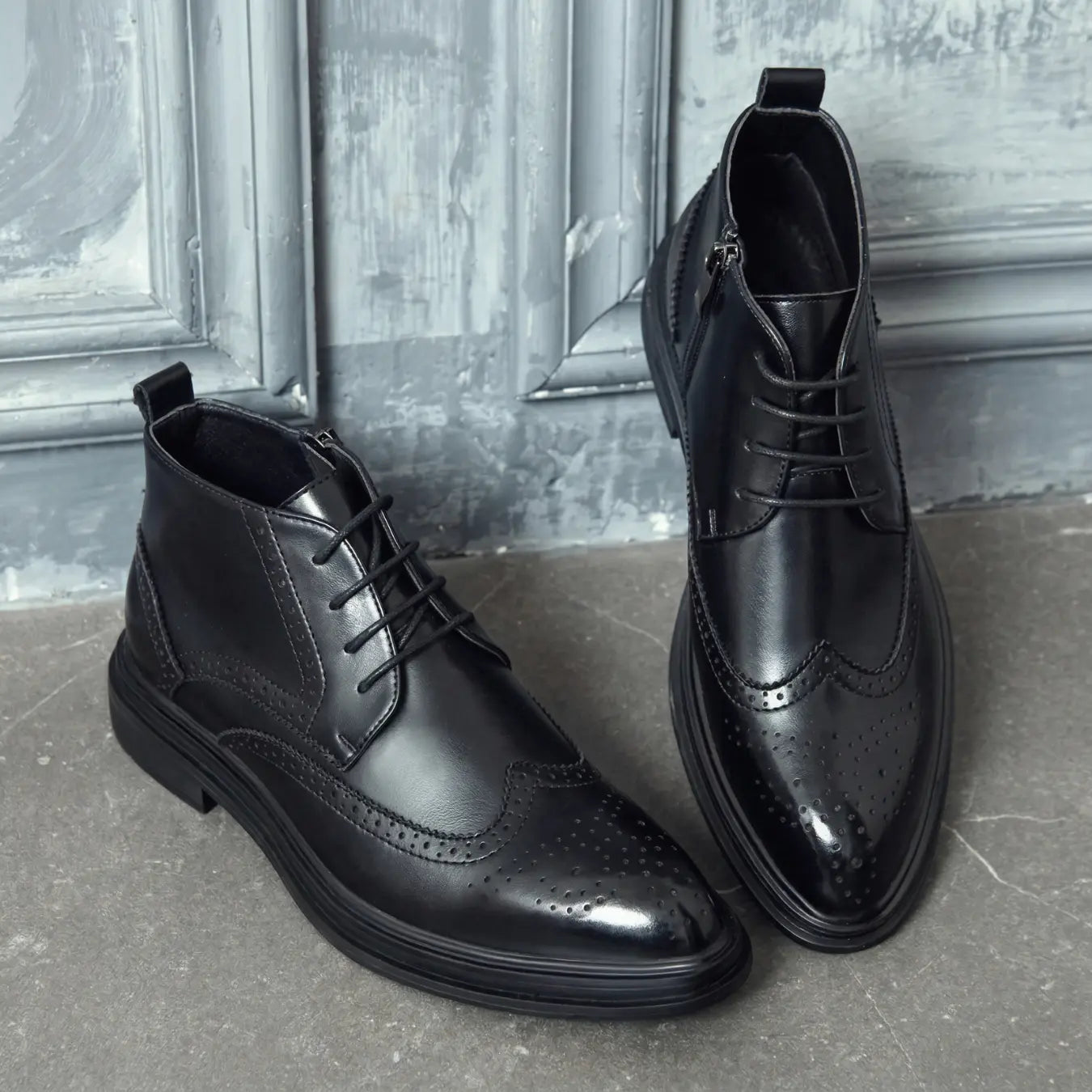 Cavallo 7cm height increasing Dress Ankle Boots for men - Lucimora