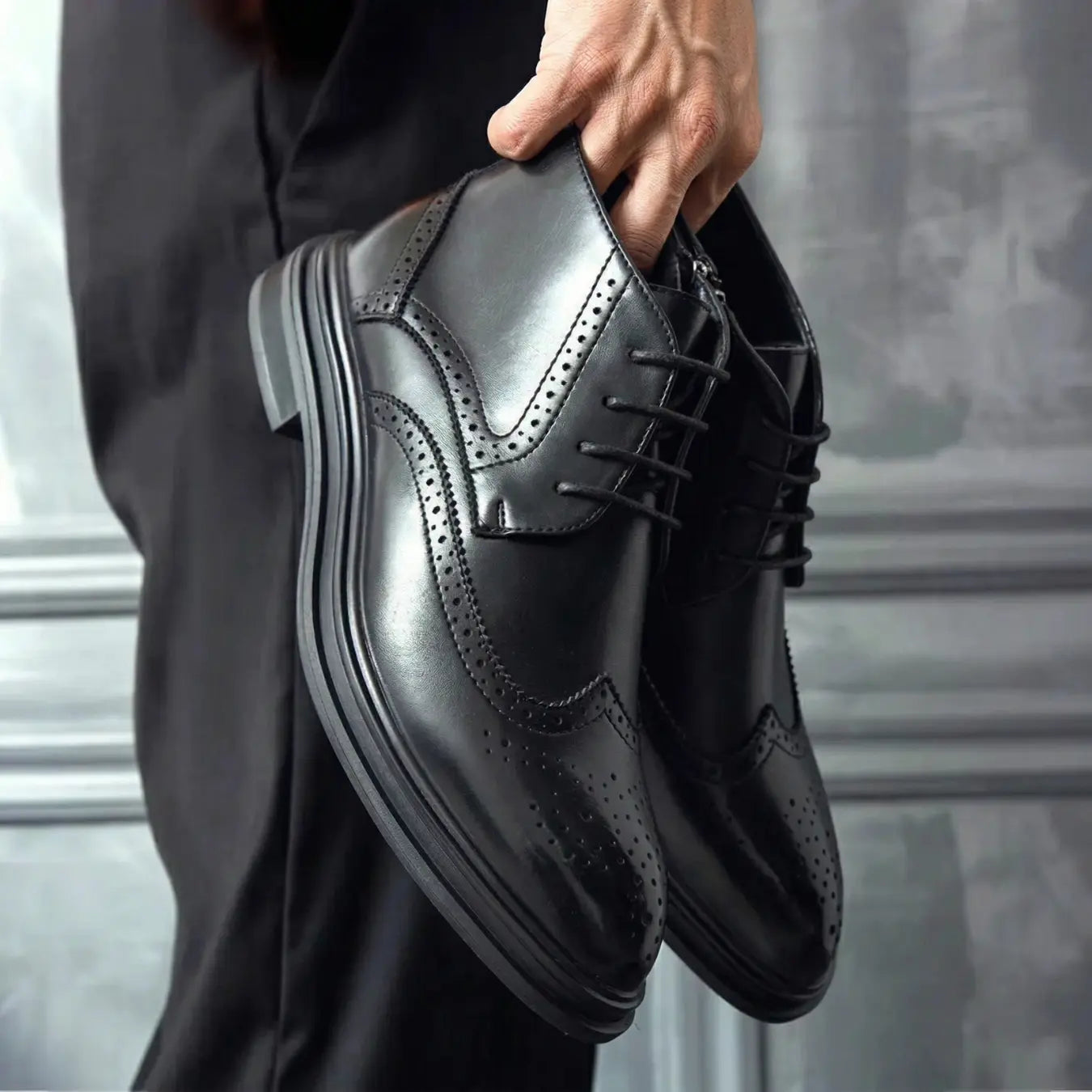 Cavallo 7cm height increasing Dress Ankle Boots for men - Lucimora