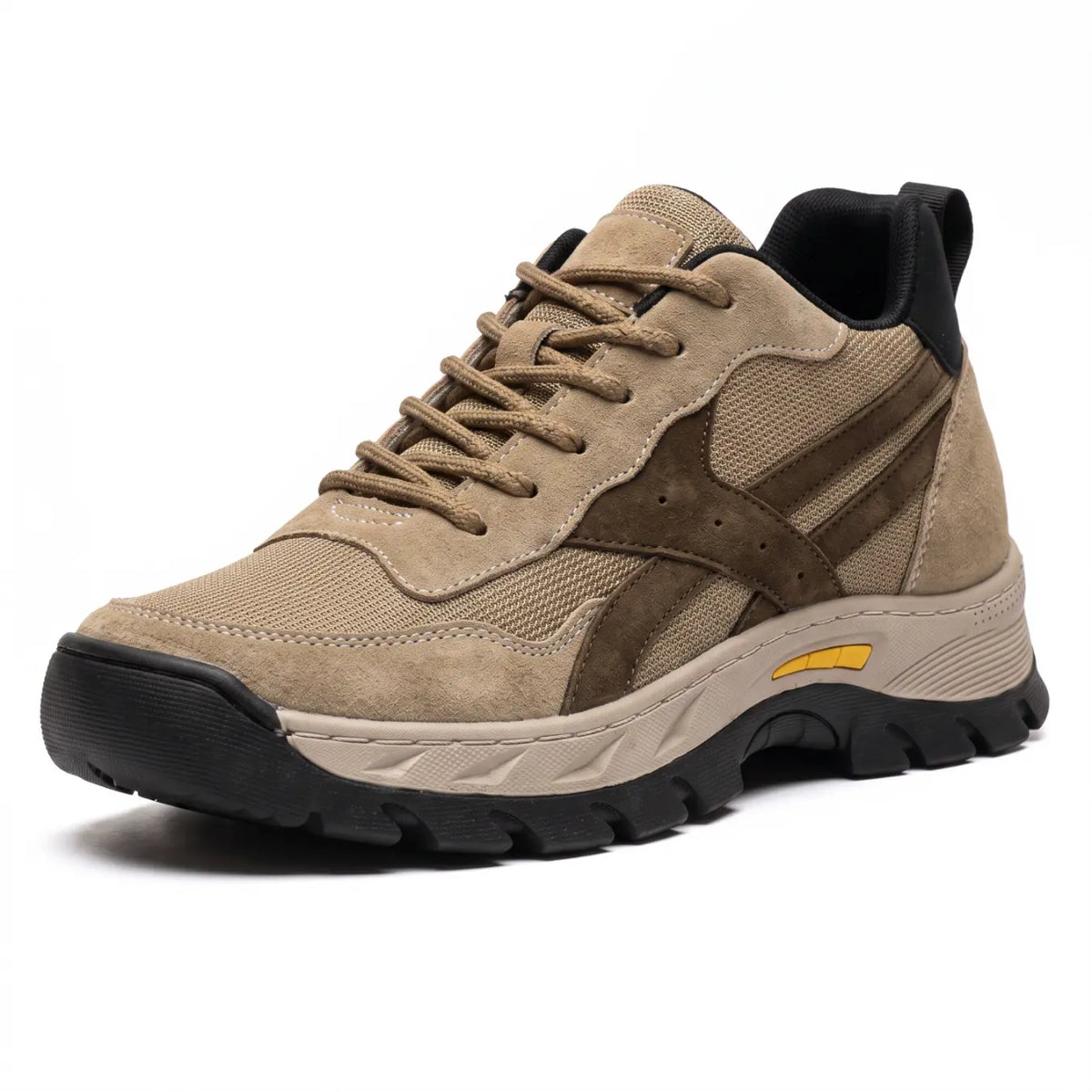 Karnox Cowhide Leather Elevator Sneakers for Men | 8cm Hidden Height Boost | Lucimora -