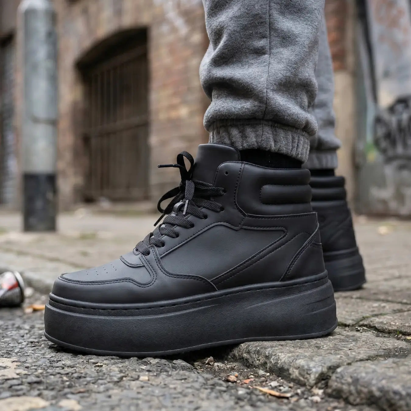 Dravik 11cm height increasing high-top sneakers for men - Lucimora