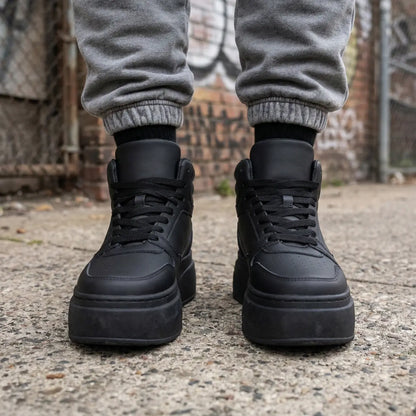 Dravik 11cm height increasing high-top sneakers for men - Lucimora