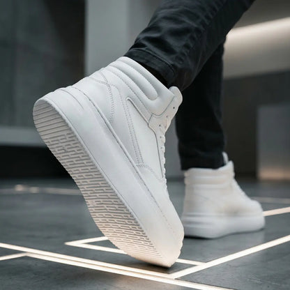 Dravik 11cm height increasing high-top sneakers for men - Lucimora