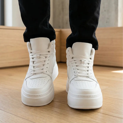 Dravik 11cm height increasing high-top sneakers for men - Lucimora
