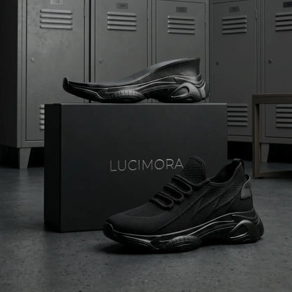 Flash 9cm height increasing athletic shoes for men - lucimora