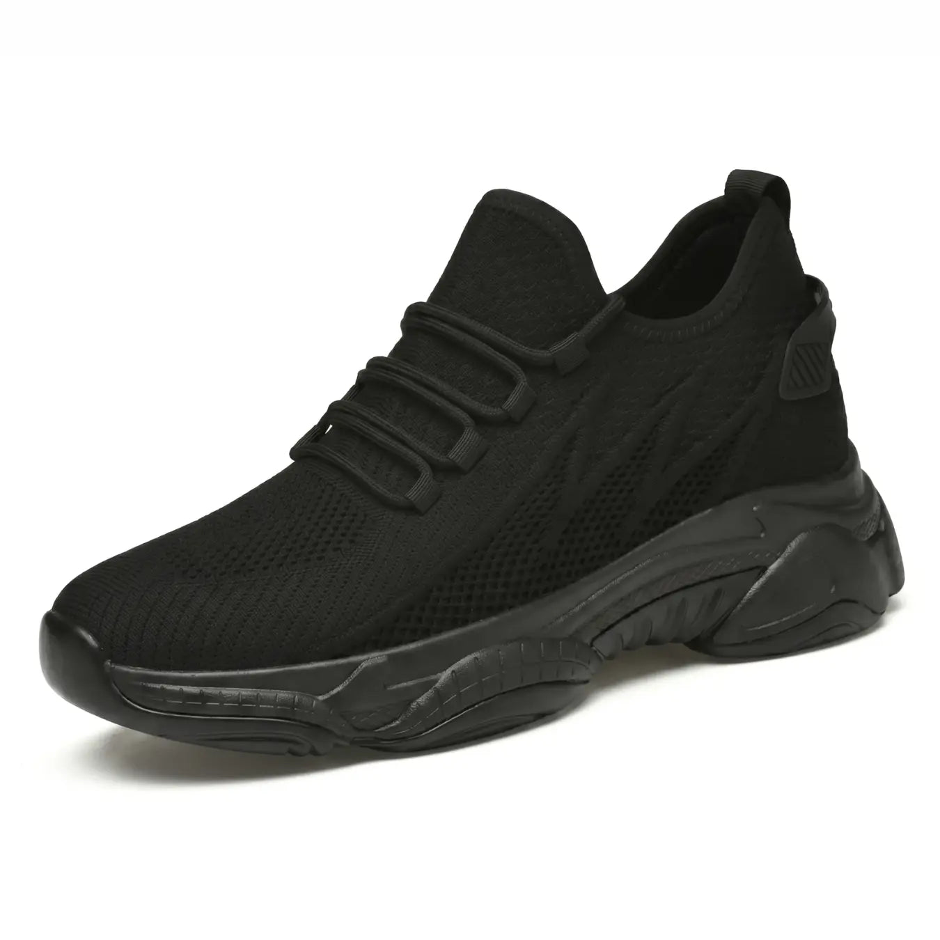 Flash 9cm height increasing athletic shoes for men - lucimora