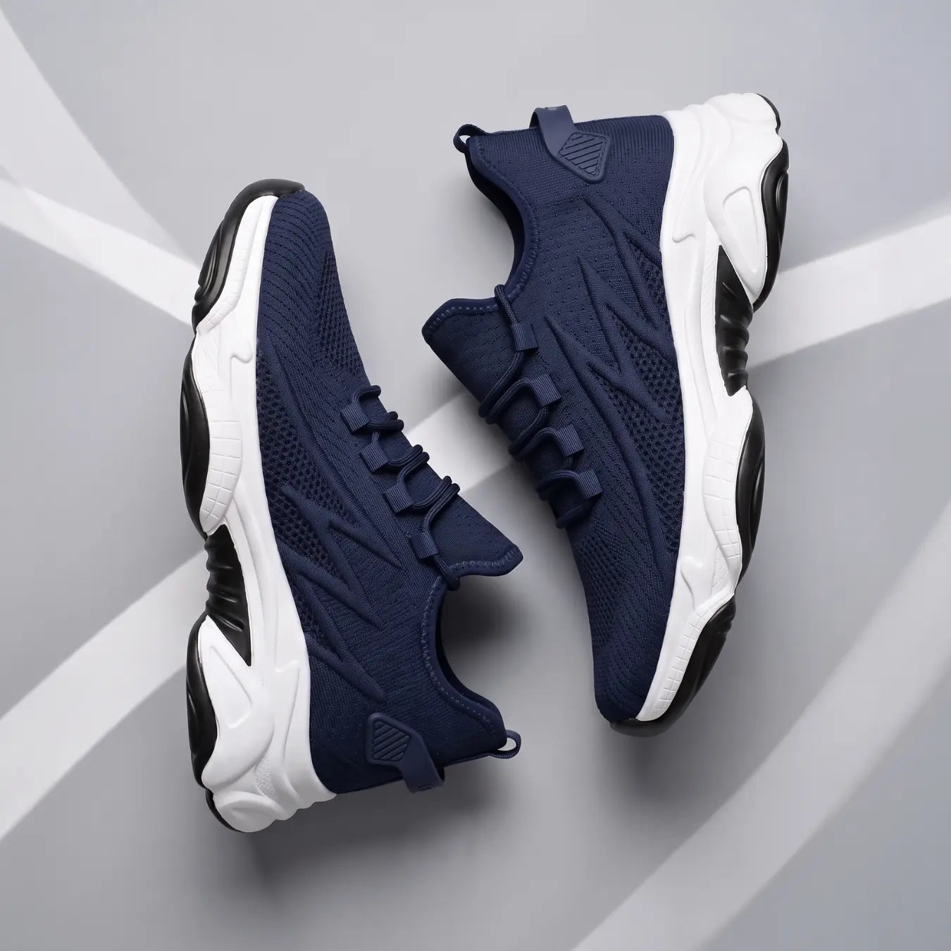 Flash 9cm height increasing athletic shoe for men - lucimora
