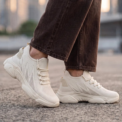 Flash 9cm height increasing athletic shoe for men - lucimora