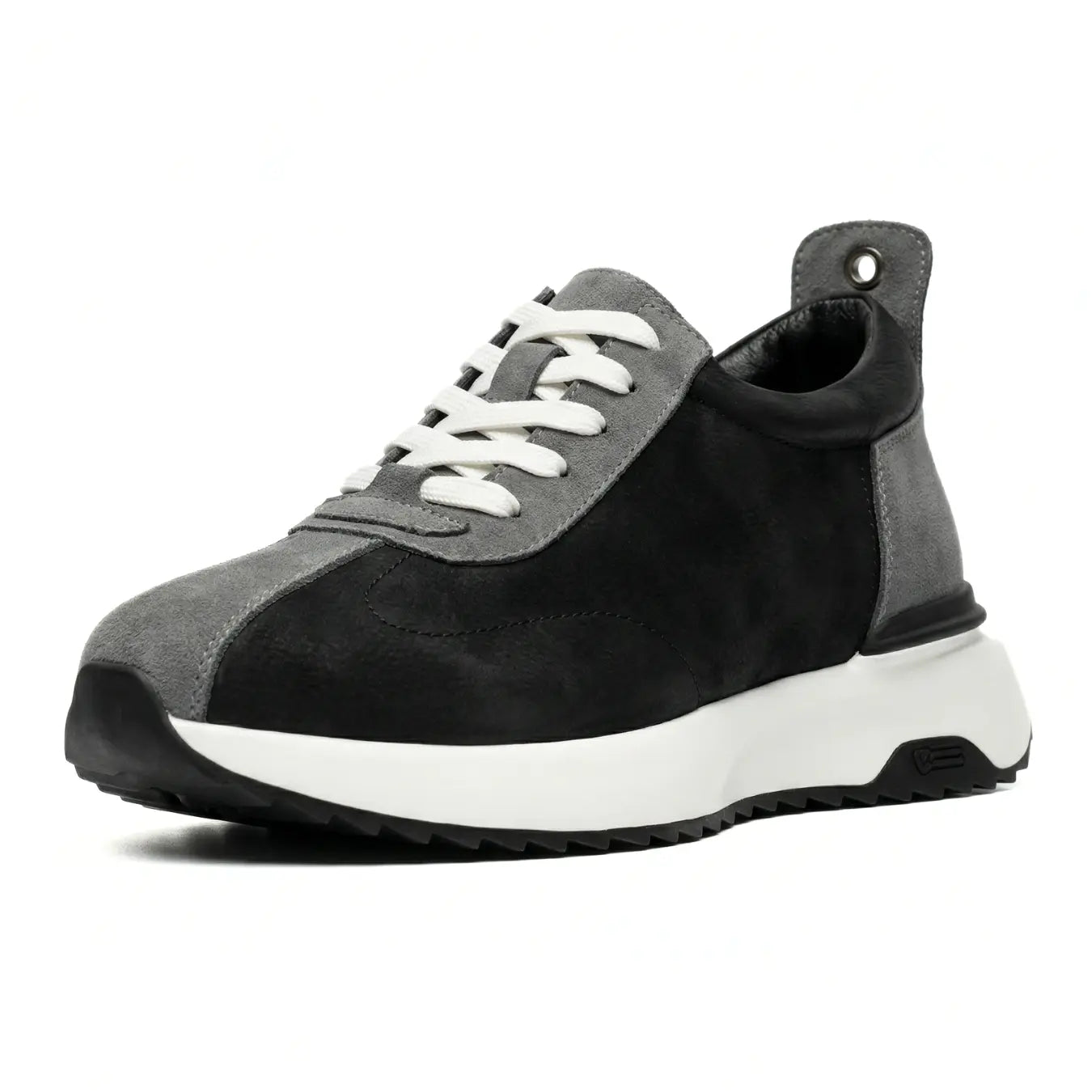 kaelor 8cm height increasing leather sneakers from Lucimora