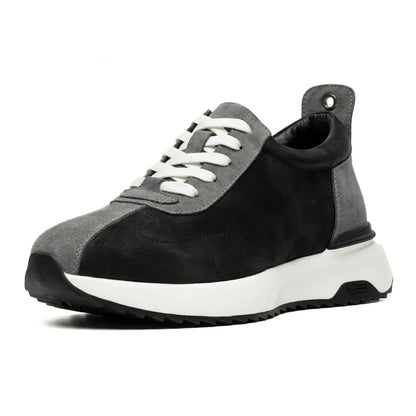 kaelor 8cm height increasing leather sneakers from Lucimora