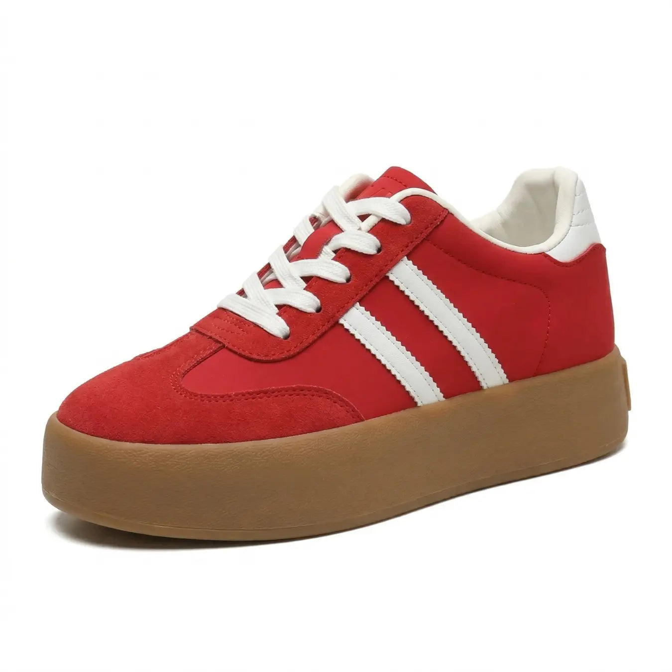 Lovet 7cm height increasing leather sneakers for women - Lucimora