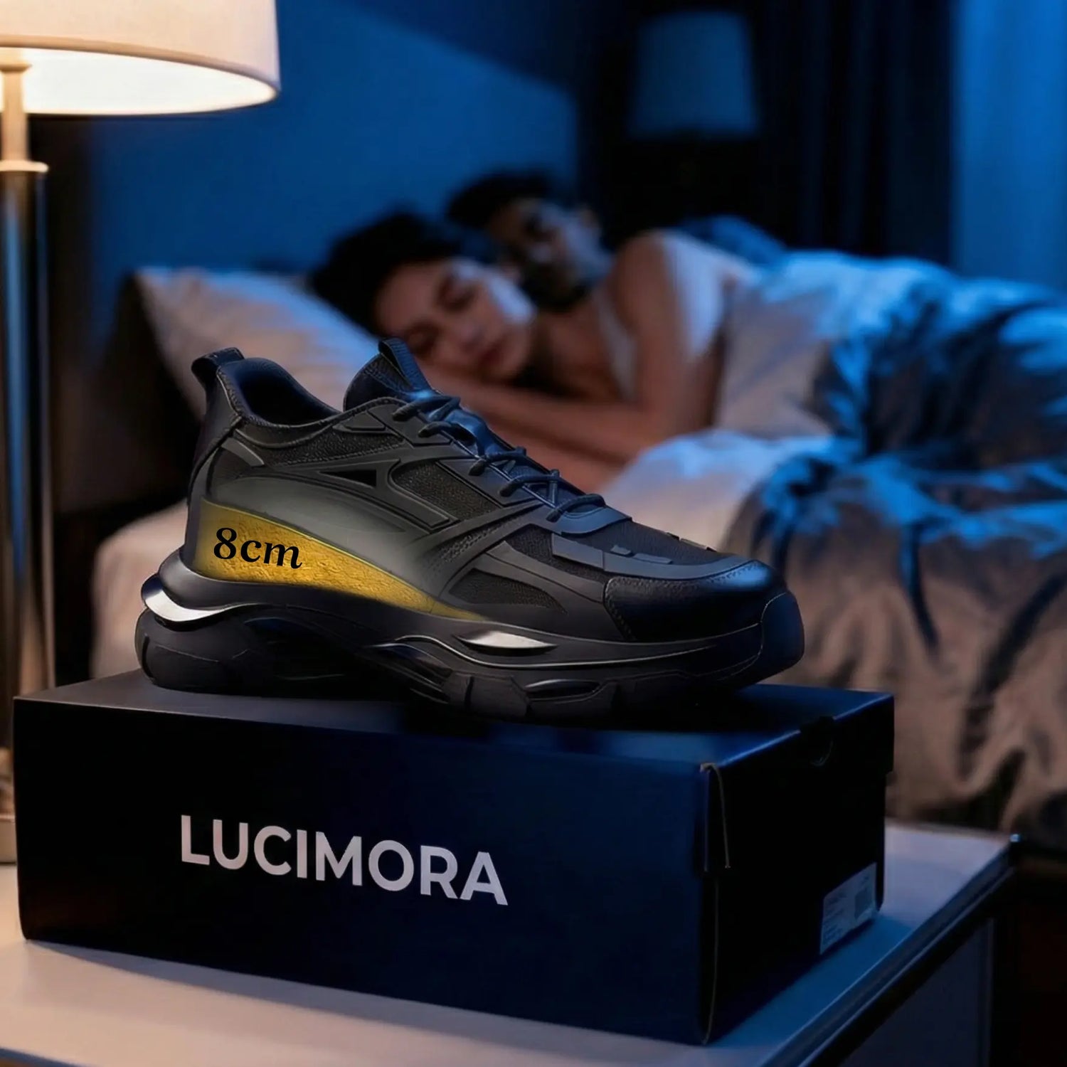 8CM HEIGHT INCREASING SNEAKERS BY LUCIMORA