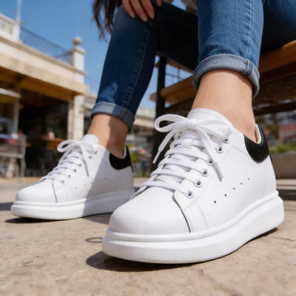 McLifts 8cm (3" inches) height increasing elevator sneakers for women - similar to Alexander Mqueen 