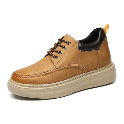 Marlow 8cm height increasing leather shoes from Lucimora