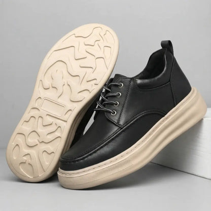 Marlow 8cm height increasing leather shoes from Lucimora