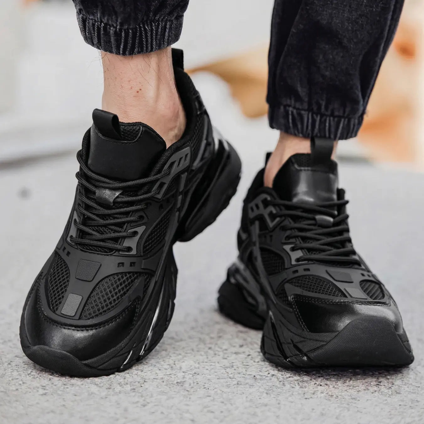 Nyros 9cm height increasing sneakers for men - Lucimora