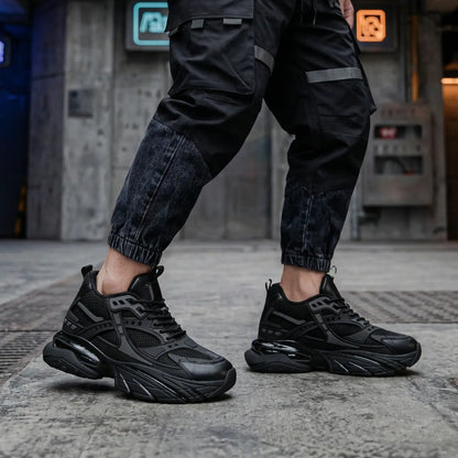 Nyros 9cm height increasing sneakers for men - Lucimora