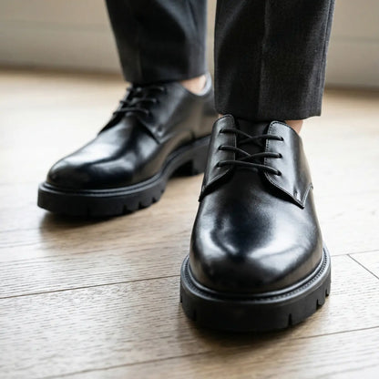 Onyx (8cm Height Increase) | Elevator Formal Shoes | Lucimora
