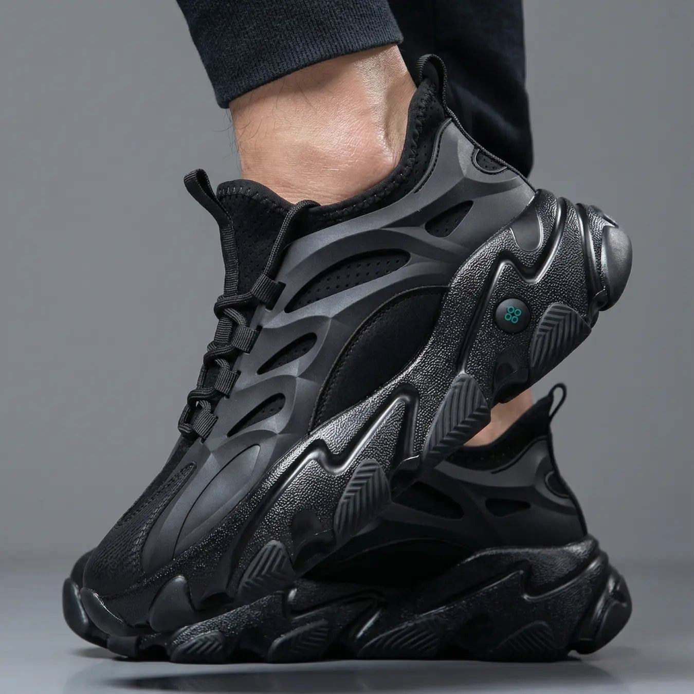 Orb 9cm (3.5" inches) height increasing sneakers for men - Lucimora