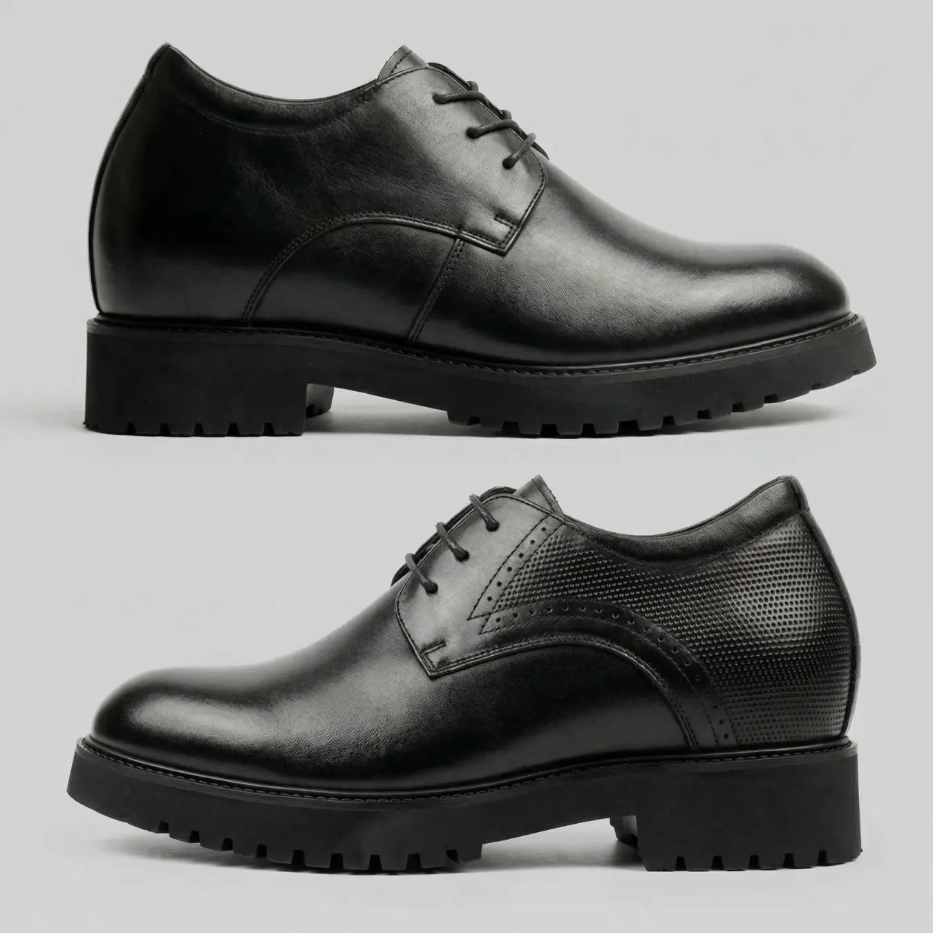 Ovrin 2.0 11cm height increasing elevator formal shoes for men - lucimora