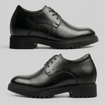 Ovrin 2.0 11cm height increasing elevator formal shoes for men - lucimora