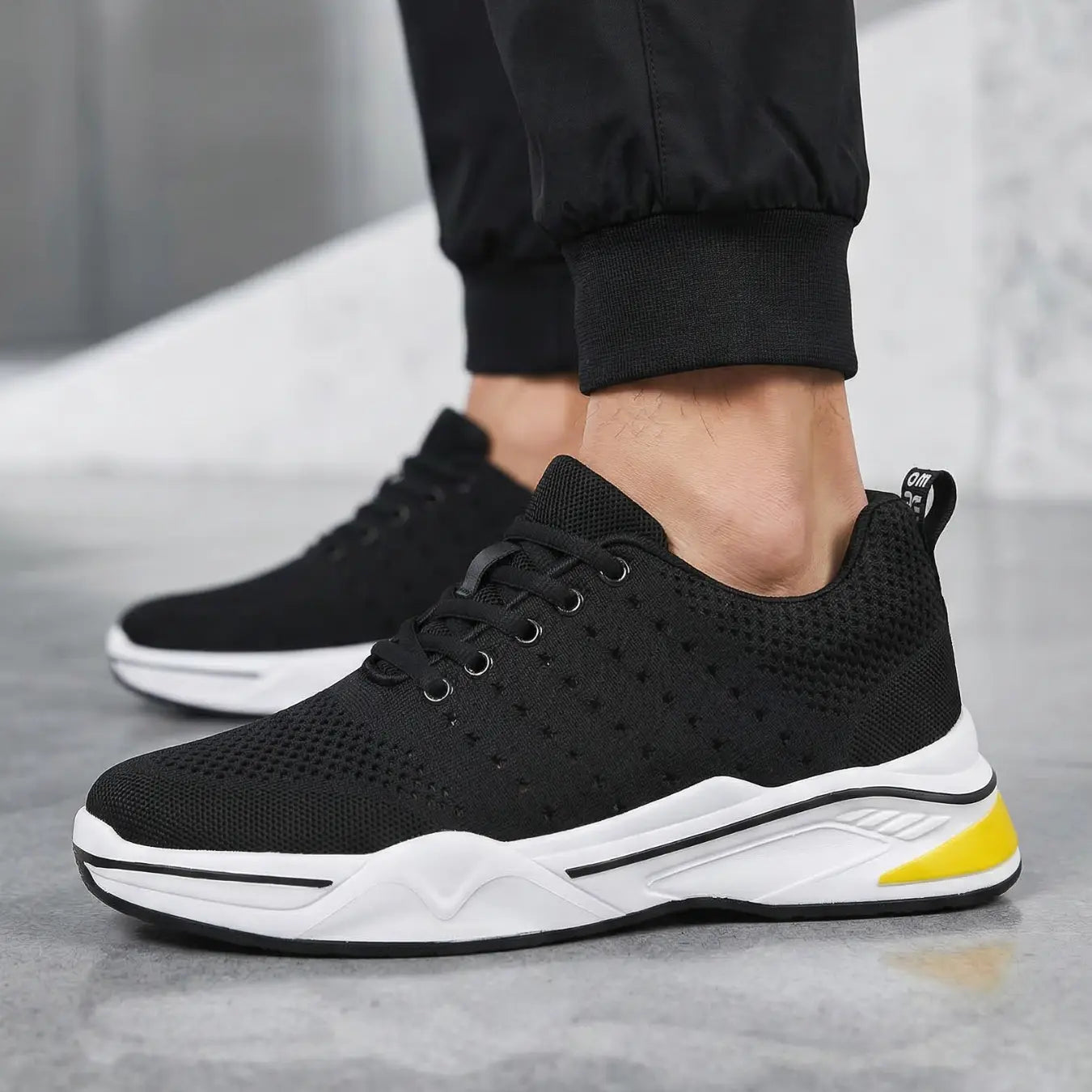 Pace Pro 8cm height increasing athletic sneakers for men - Lucimora