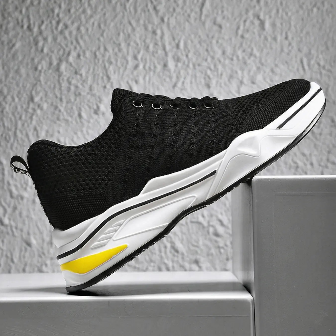 Pace Pro 8cm height increasing athletic sneakers for men - Lucimora