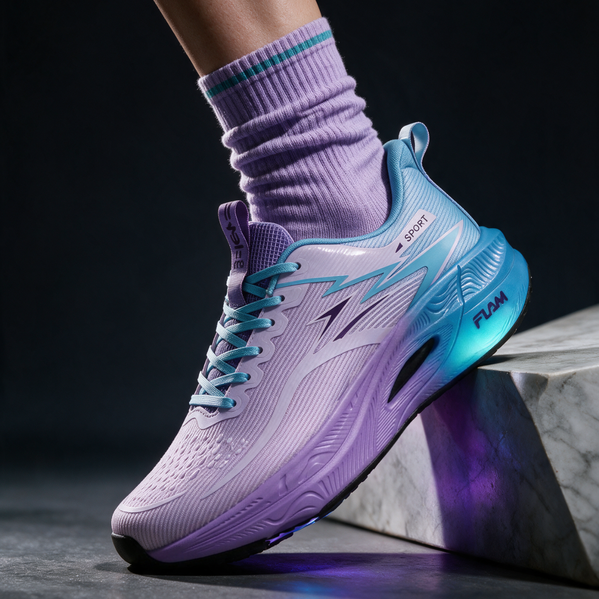 Lucimora Pulse – Lightweight Mesh Elevator Sneakers, 6cm Height Increase Running Shoes