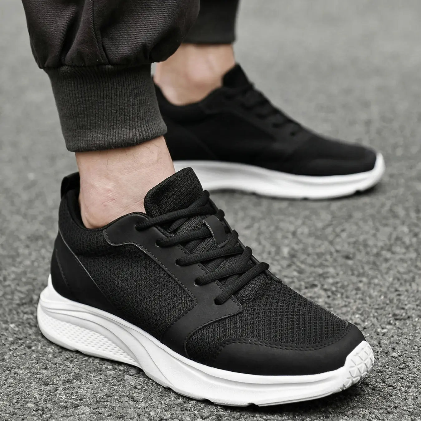 Rapid Flex 7cm height increasing lightweight athletic shoes for men