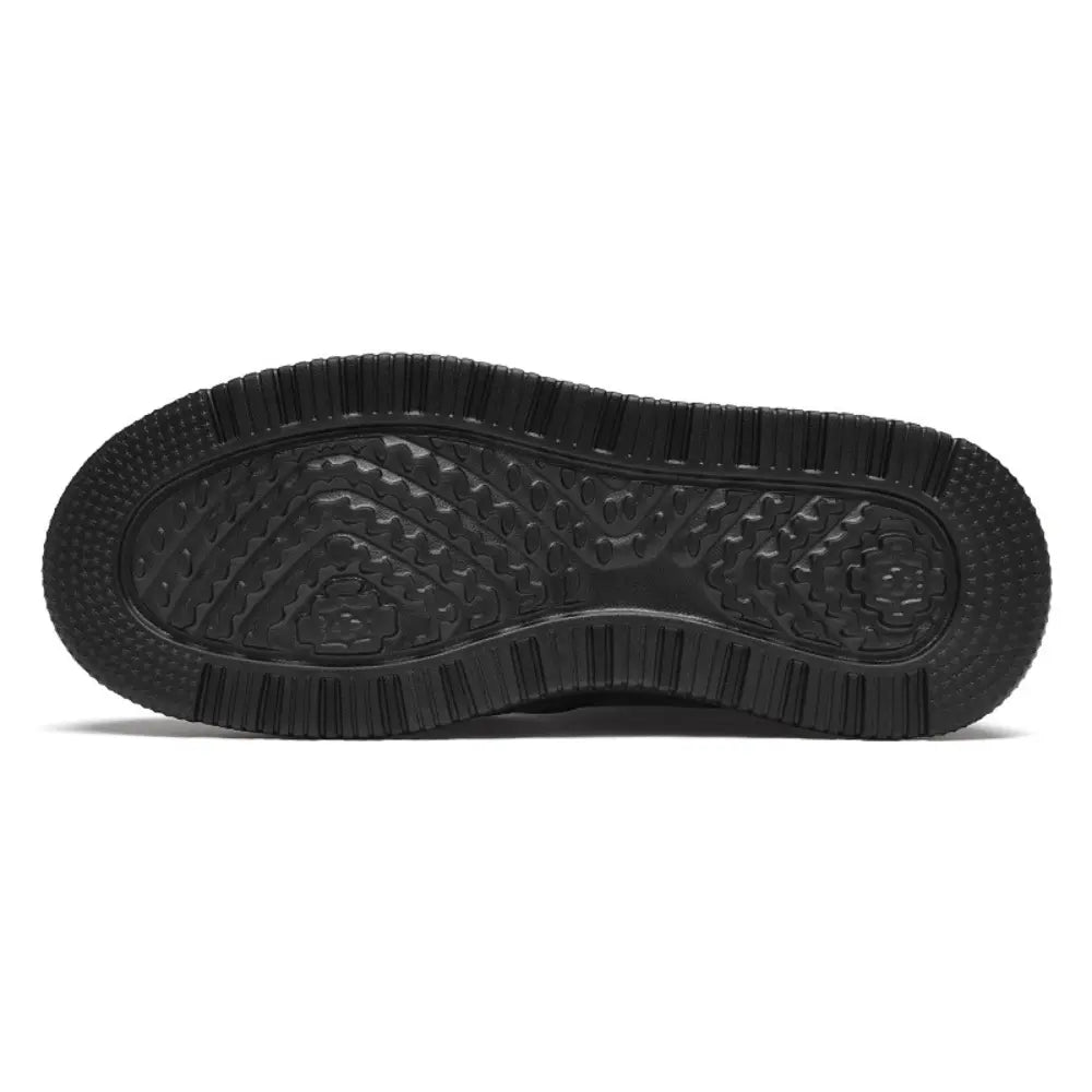 Ravon 8cm (3" inches) height increasing all black sneaker for men by Lucimora