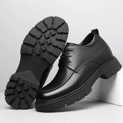 Regent 9cm height increasing dress leather shoes for men 