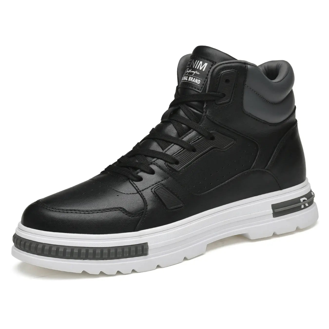 Riuohi 9cm height increasing high-top sneakers for men - Lucimora