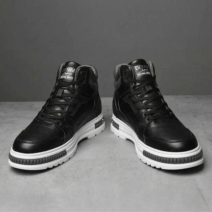 Riuohi 9cm height increasing high-top sneakers for men - Lucimora